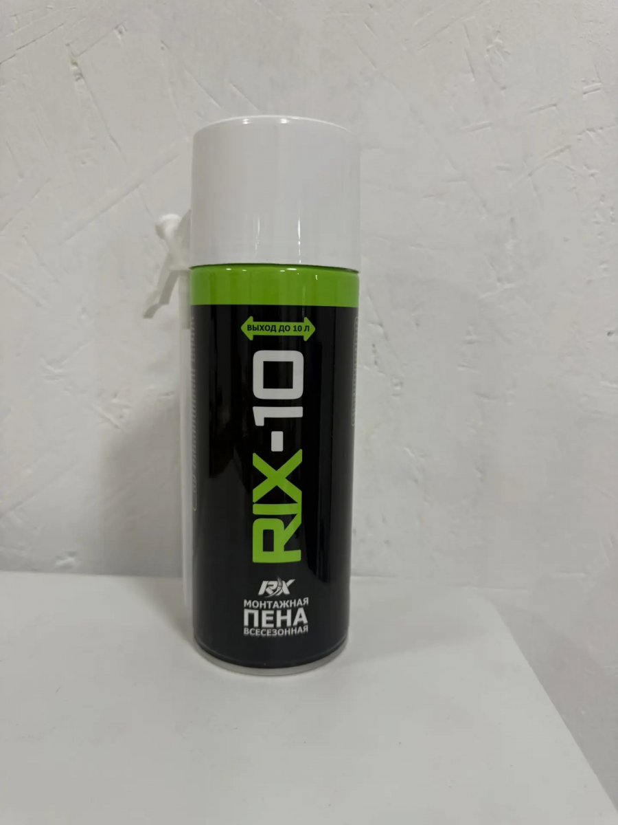 Пена монтажная RIX 10 всесезонная (290гр;12шт)