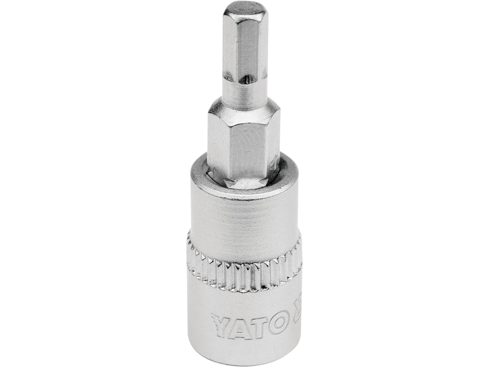 Головка торцевая c вставкой HEX 1/4" YATO