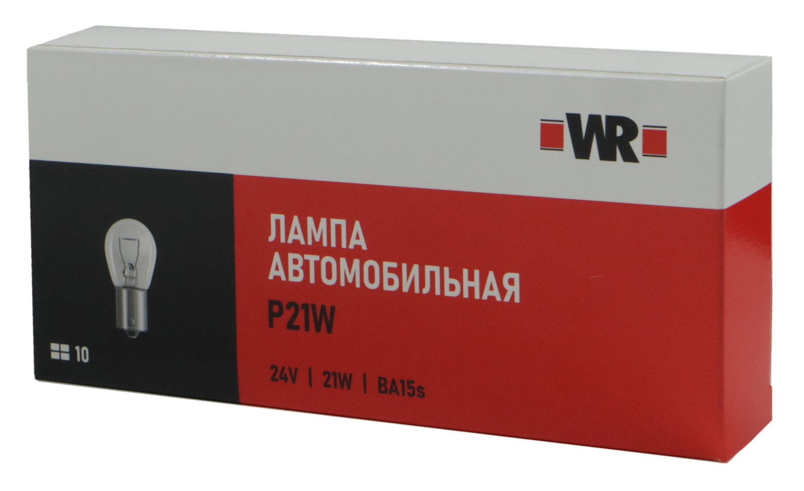 Лампа габаритного освещения P21W 24В WR
