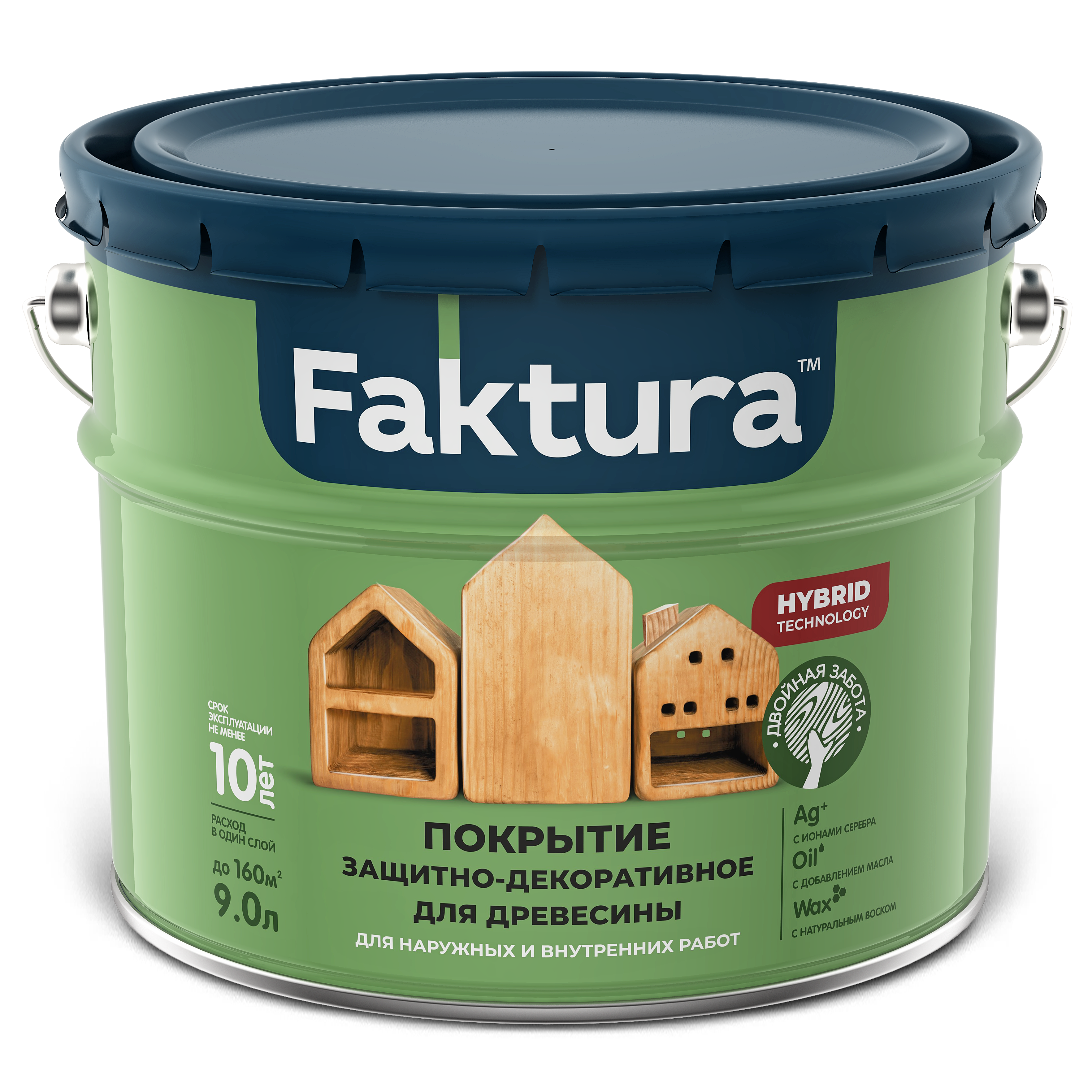 Покрытие FAKTURA защитно-декоративное для древесины орегон