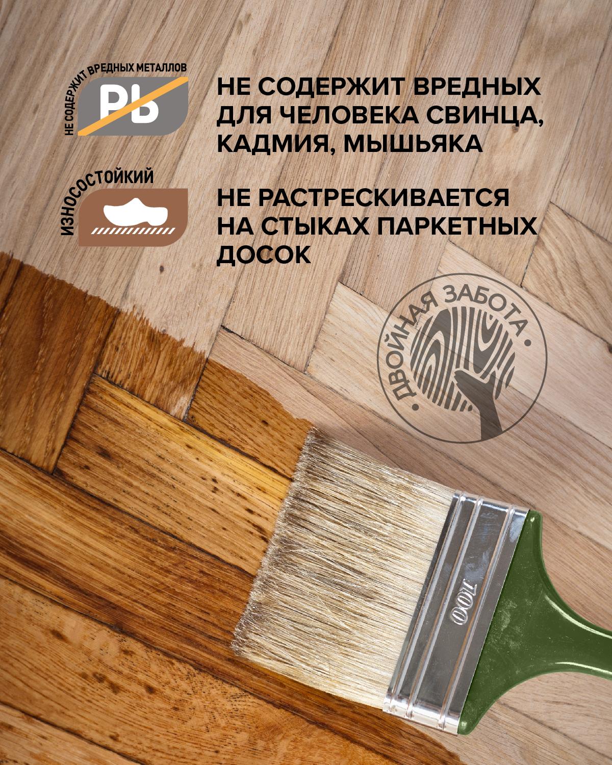 Лак FAKTURA паркетный полуматовый, банка 0,7 л (208508)