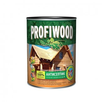 Profiwood антисептик грунтовочный алкидный (0,8 л, 0,7 кг.)