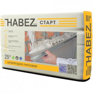 Штукатурка HABEZ СТАРТ 25 кг.