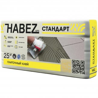 Клей для плитки HABEZ стандарт 25 кг.